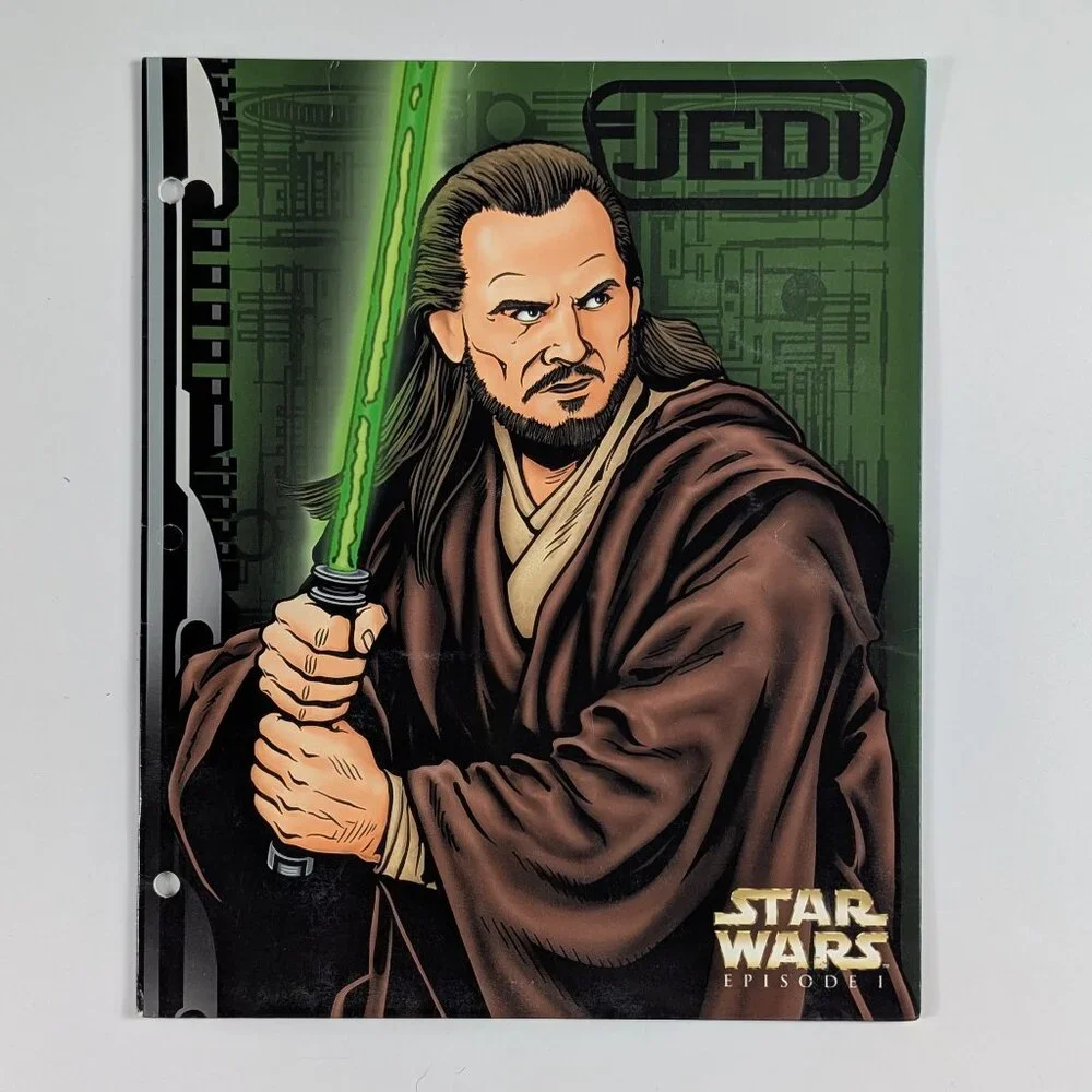 Star Wars Episode 1 Jedi 2 Pocket Folder 9.5